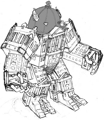 Robot Legislative Building